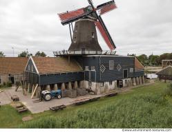 Photo Textures of Building Windmill